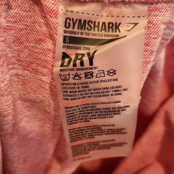 Gymshark Pink Flex Leggings.  Women's size small. - Picture 3 of 13